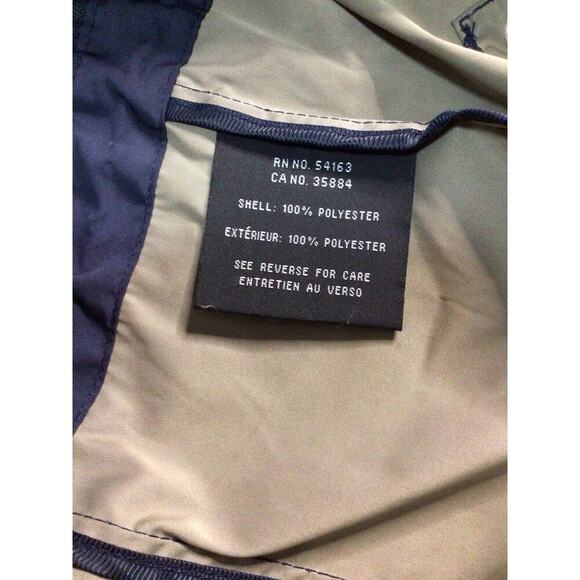 Cole Haan Women's Hooded Weather Resistant Jacket Coat Navy Indigo Size S/P - Picture 7 of 11